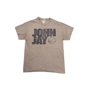 Gildan Gray Graphic « John Jay » T-Shirt